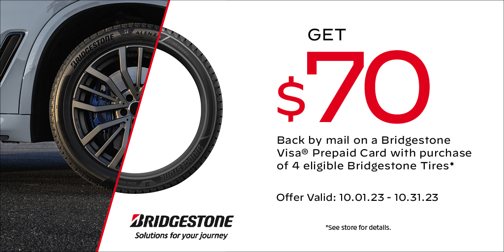September Bridgestone Promotion